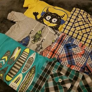 Healthtex set of three matching 3T shirt combos